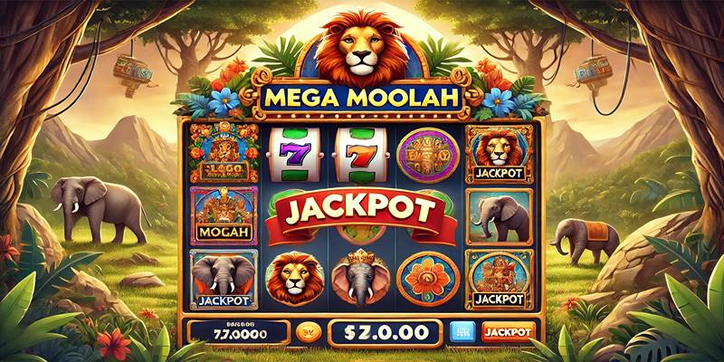 Mega Moolah – trò chơi slot với jackpot khủng và tỷ lệ thắng cao