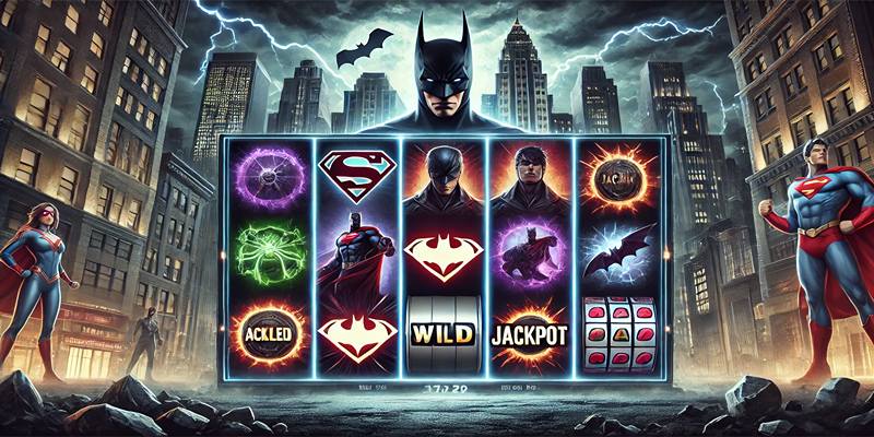 The Dark Knight Rises – trò chơi slot với tính năng jackpot và vòng quay miễn phí